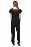 Women's Designer Solid Crepe Jumpsuit Roposo Clout