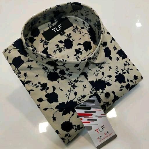 Cotton Printed Full Sleeves Regular Fit Casual Shirt Roposo Clout