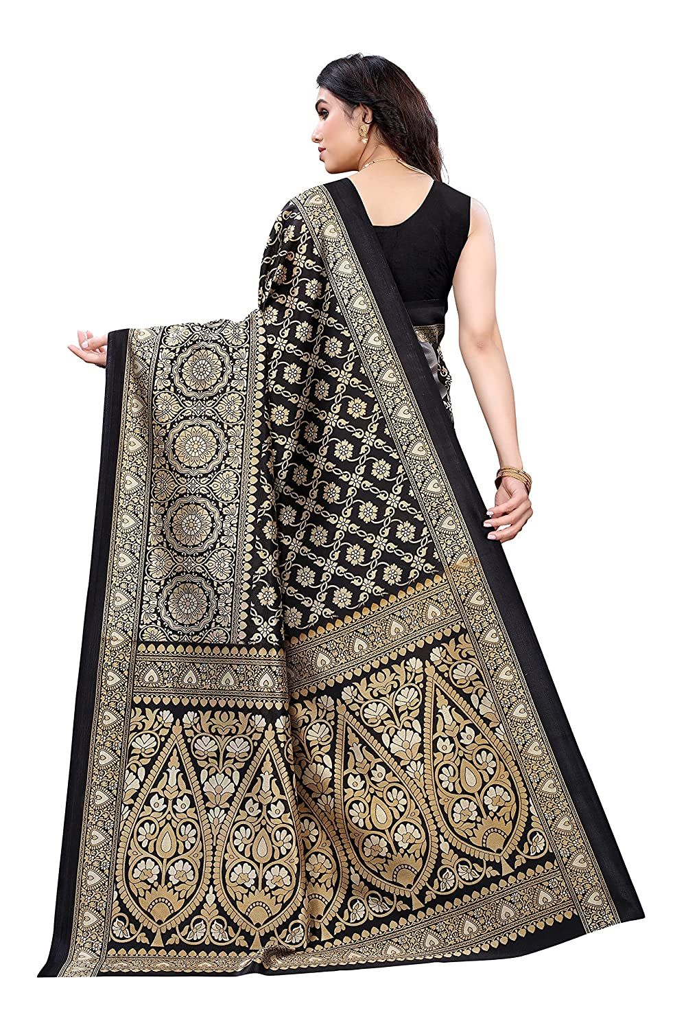 Special Printed Art Silk Sarees Roposo Clout