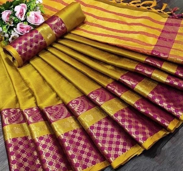 Attractive Solid Cotton Art Silk Sarees With Jacquard Border Roposo Clout