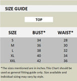 Women's Polyester Blend Solid Shirt Style Top Roposo Clout