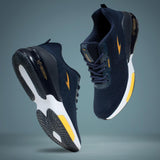 Asian Oxygen-01 Navy Sports Shoes Roposo Clout