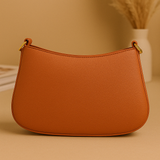 Taupe Pearl Strap Sling Bag - Elegant Shoulder Handbag for Women tubamart.shop