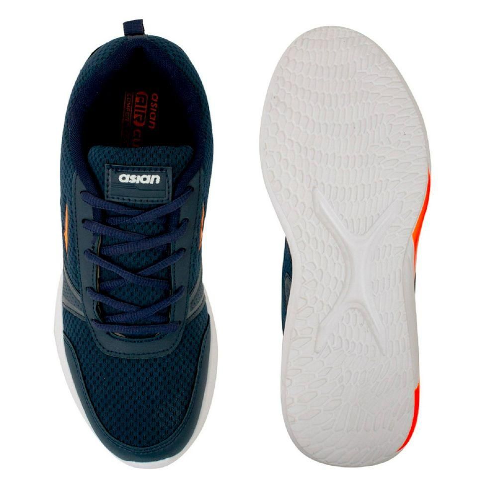 Asian Velocity-01 Navy Sports Shoes Roposo Clout