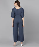 Women's Trendy Solid Crepe Jumpsuit Roposo Clout
