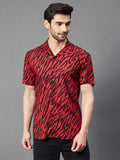Rigo Rayon Printed Half Sleeves Regular Fit Mens Casual Shirt Roposo Clout