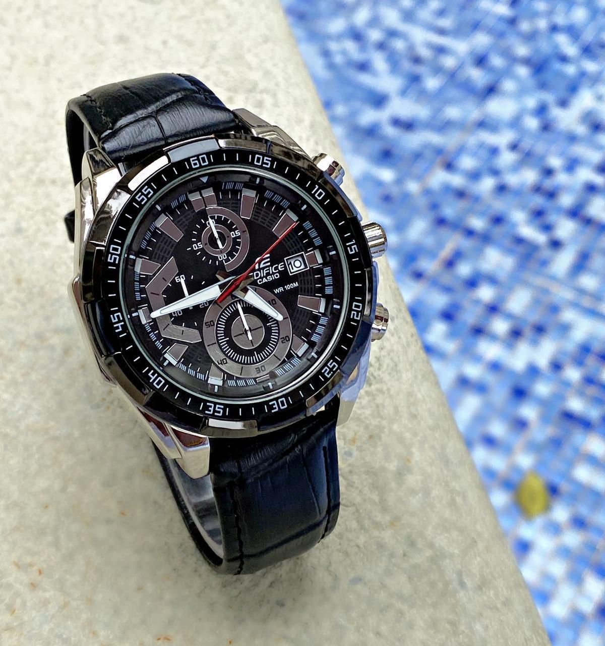 Men's Leather Watch Roposo Clout