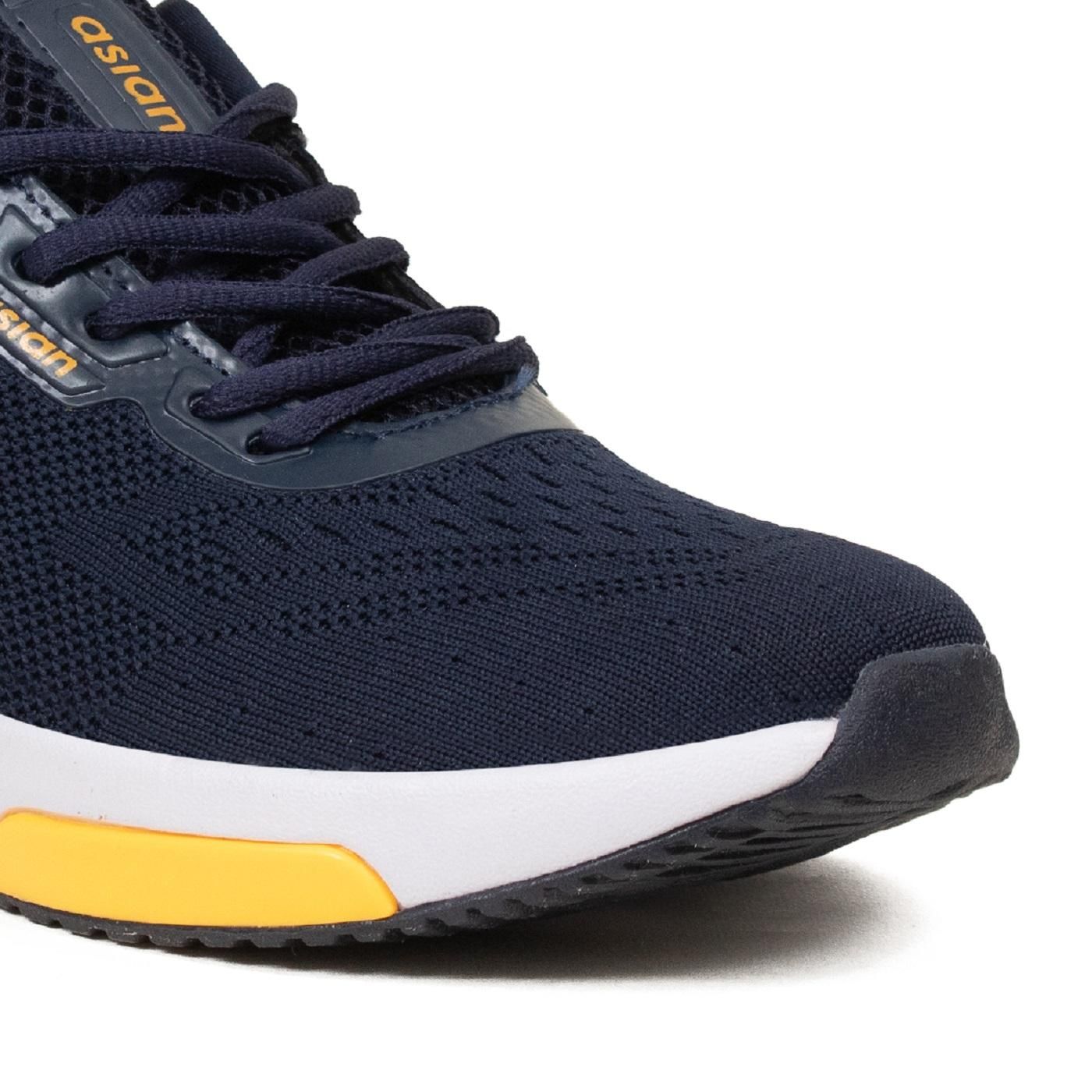 Asian Oxygen-01 Navy Sports Shoes Roposo Clout