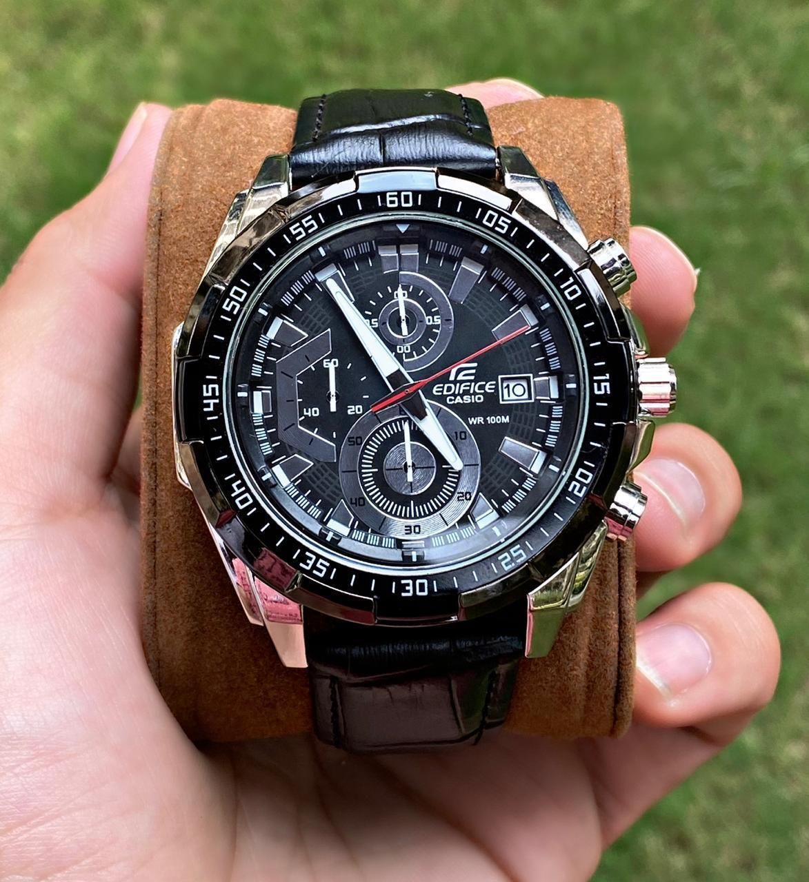 Men's Leather Watch Roposo Clout