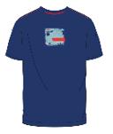 KRA Cotton Bright Blue Slim Fit Men's T-shirts Roposo Clout