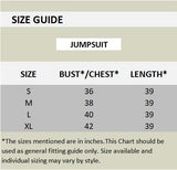 Darzi Women's Poly Crepe Stripe Print Jumpsuit Roposo Clout