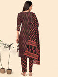 Unique Printed Cotton Kurti Pant Set Roposo Clout
