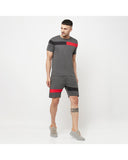 Stripes Knee Length  Shorts & Stripes Half Sleeve T-shirts For Men's Roposo Clout