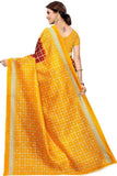 Trendy Mysore Silk Checks With Printed Saree Roposo Clout