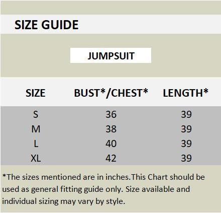 Women's Trendy Solid Crepe Jumpsuit Roposo Clout