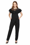 Women's Designer Solid Crepe Jumpsuit Roposo Clout