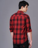 Cotton Check Print Casual Shirt For Men's Roposo Clout