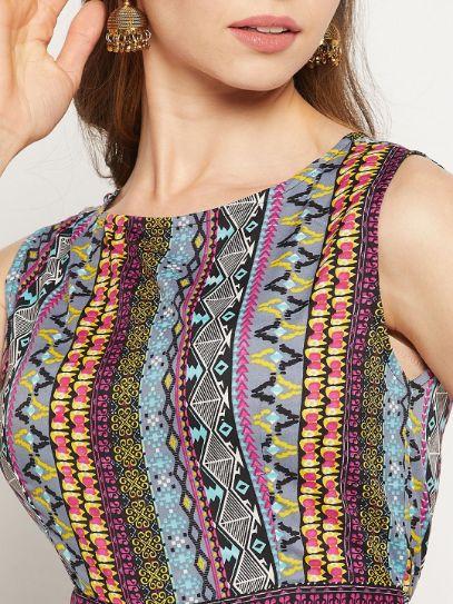 Uptownie Lite Women's Crepe Printed Dhoti Pattern Jumpsuit Roposo Clout