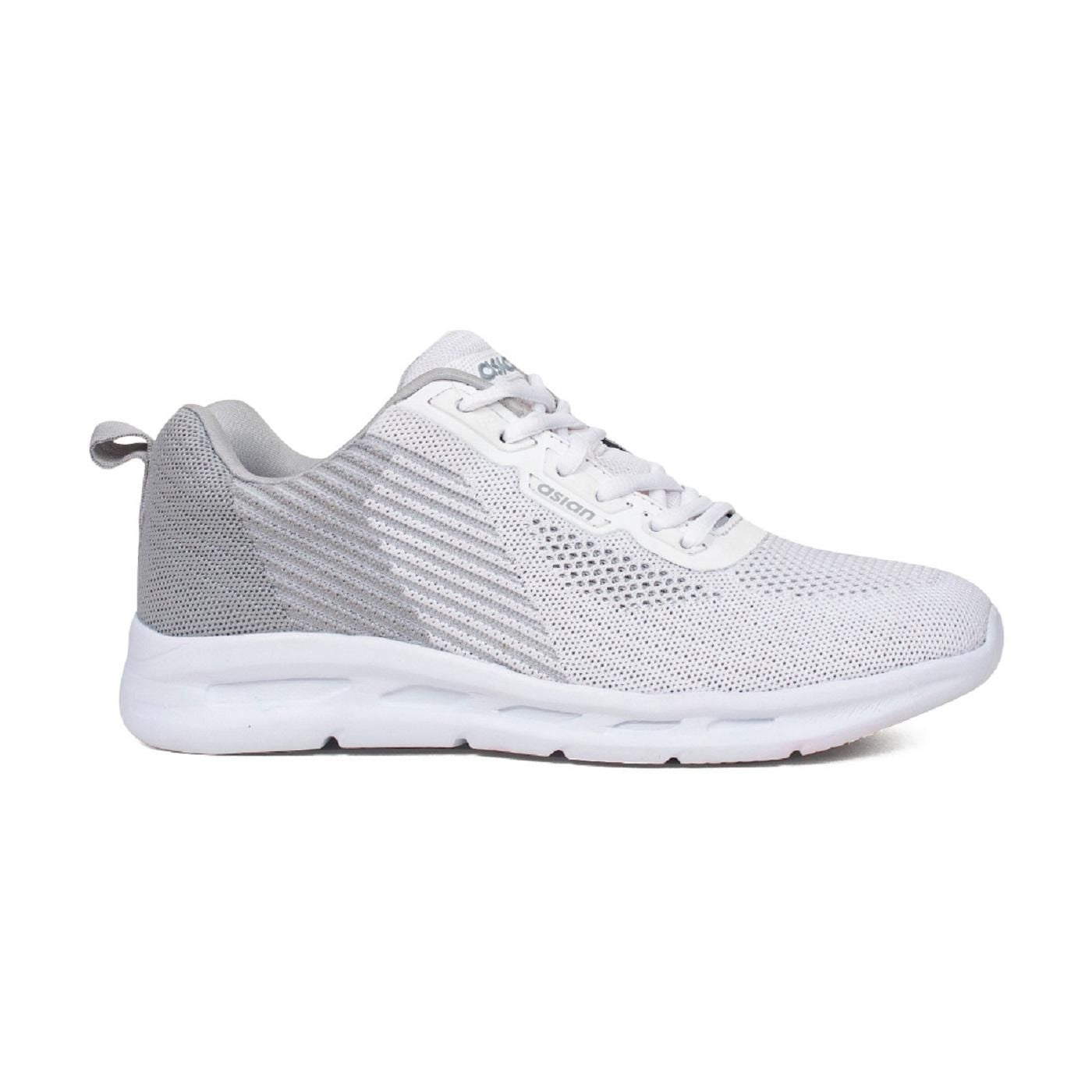 Asian Delta-14 White Sports Shoes Roposo Clout