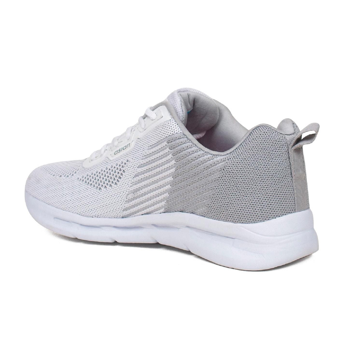 Asian Delta-14 White Sports Shoes Roposo Clout