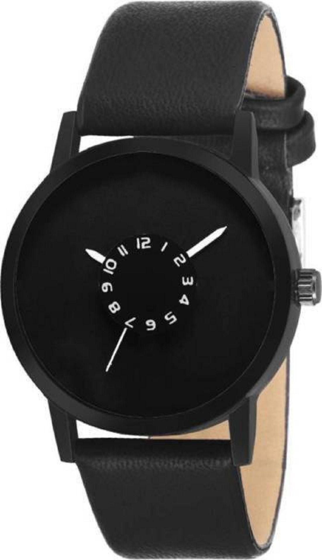 New Leather Analog Watch Roposo Clout