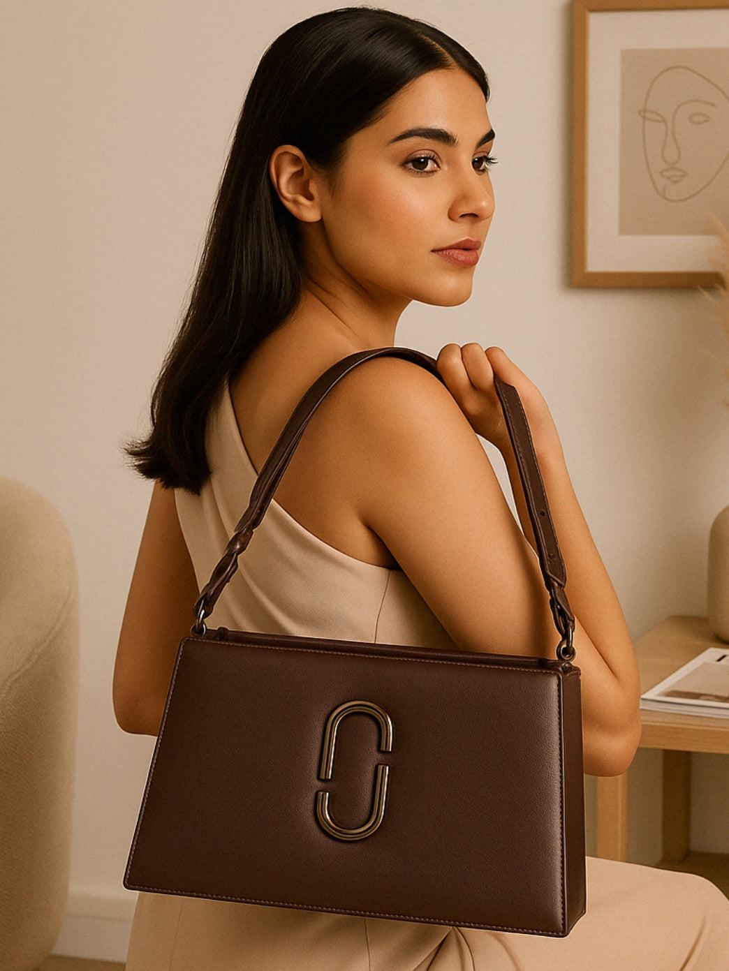 Trendy Light Green Leather Handbag for Women - Elegant & Modern Design tubamart.shop