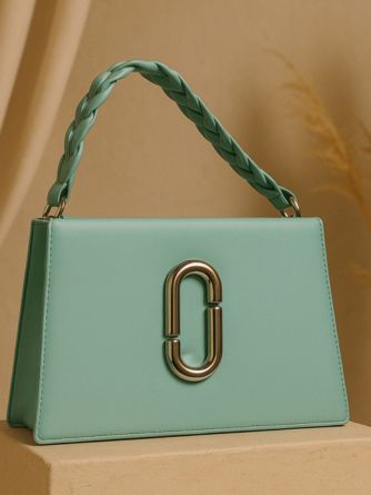 Trendy Light Green Leather Handbag for Women - Elegant & Modern Design tubamart.shop