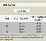 Women's Polyester Printed Sports Track Suit Roposo Clout