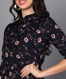 Women's Viscose Rayon Printed High Low Tunic Top Roposo Clout