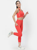 Womens Poly Lycra Solid Sports Track Suit Roposo Clout