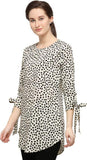 Women's Cotton Rayon Printed Tunic Top Roposo Clout