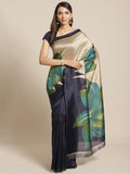 Beautiful Printed Mysore Silk Saree Roposo Clout