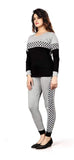 Women's Cotton Lycra Checks Best Selling Tracksuit Roposo Clout