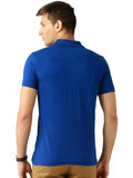 Poly Cotton Solid Half Sleeves Mens Polo T-Shirts Roposo Clout