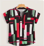 Cotton Printed Half  Sleeves Regular Fit Casual Shirt Roposo Clout