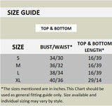 Women's Polyester Solid Puff Sleeves Top & Palazzo Set Roposo Clout