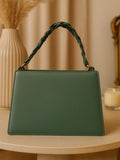 Trendy Light Green Leather Handbag for Women - Elegant & Modern Design tubamart.shop
