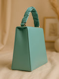 Trendy Light Green Leather Handbag for Women - Elegant & Modern Design tubamart.shop
